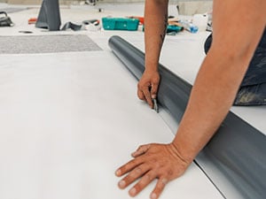 Flat-Roof-Installation-Post-Falls-ID-Idaho-1 | Flag Ship Foam & Coatings | Flat Roof Installation Post Falls, ID